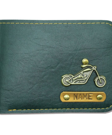 Olive Green Coin Mens Wallet
